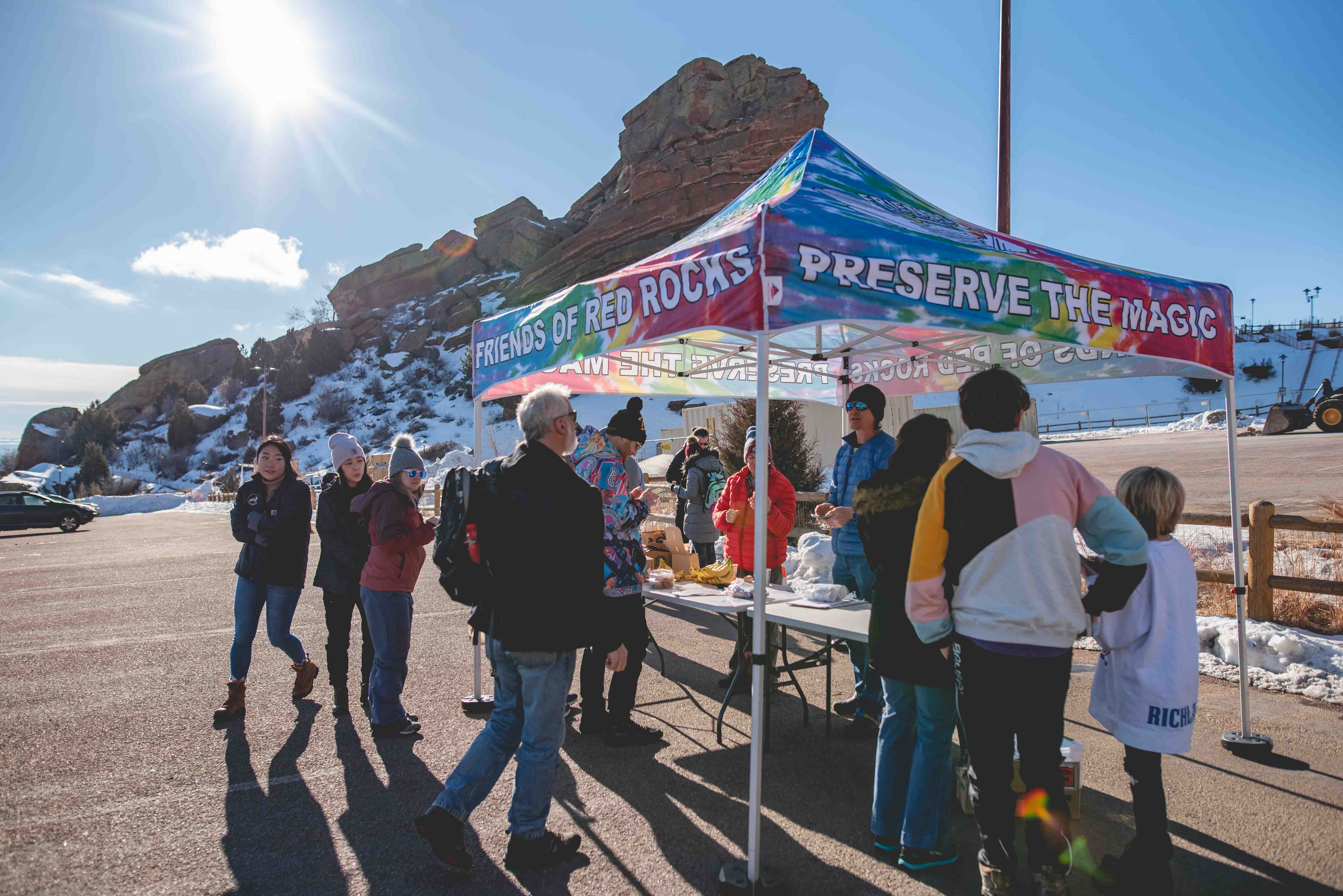Friends of Red Rocks volunteers